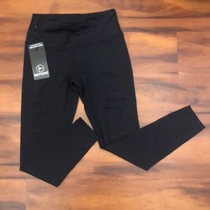 90 Degree by Reflex- Black High Waisted